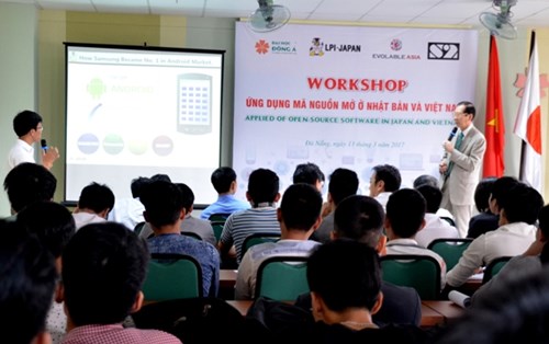 Nhật Bản chuyển giao chương trình mã nguồn mở cho sinh viên Đà Nẵng