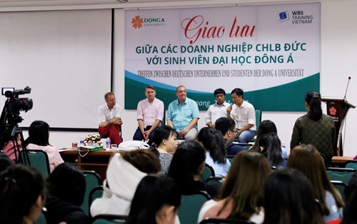 Trao cơ hội làm việc tại Đức cho SV Điều dưỡng, Du lịch và Xây dựng ĐH Đông Á