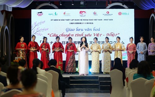 Sinh viên ĐH Đông Á góp thêm sắc màu ấn tượng tại “Câu chuyện tình yêu Việt - Nhật”