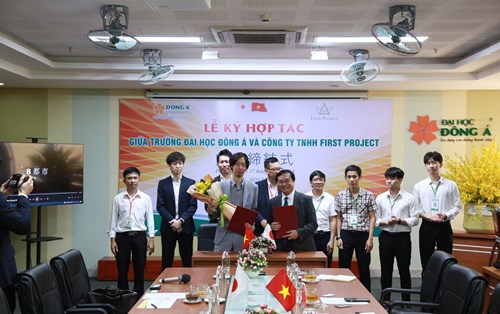 Đại học đầu tiên First Project (Nhật Bản) hợp tác tuyển dụng sinh viên IT