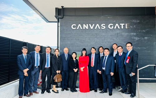 Đại học Đông Á tham dự lễ khánh thành trường Nhật ngữ Canvas Gate