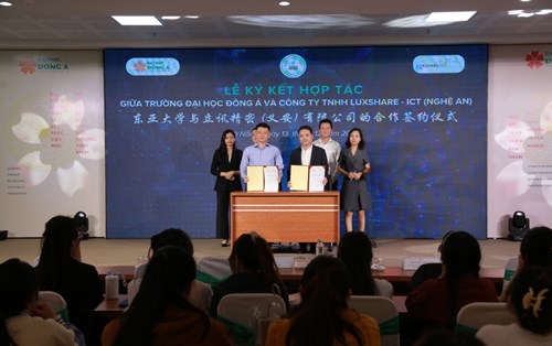 Paid internship opportunity for Dong A University student at Luxshare – ICT