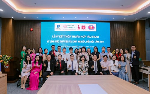 ĐH Đông Á mở rộng hợp tác về lĩnh vực thư viện và khởi nghiệp, đổi mới sáng tạo