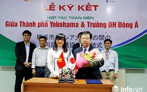 GĐ sở y tế Tanaka - TP Yokohama, Nhật Bản tiếp nhận 20 SV ngành Điều Dưỡng tại ĐH ĐA